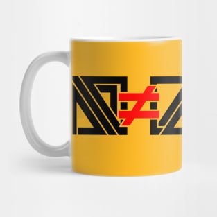 Not Equal Mug